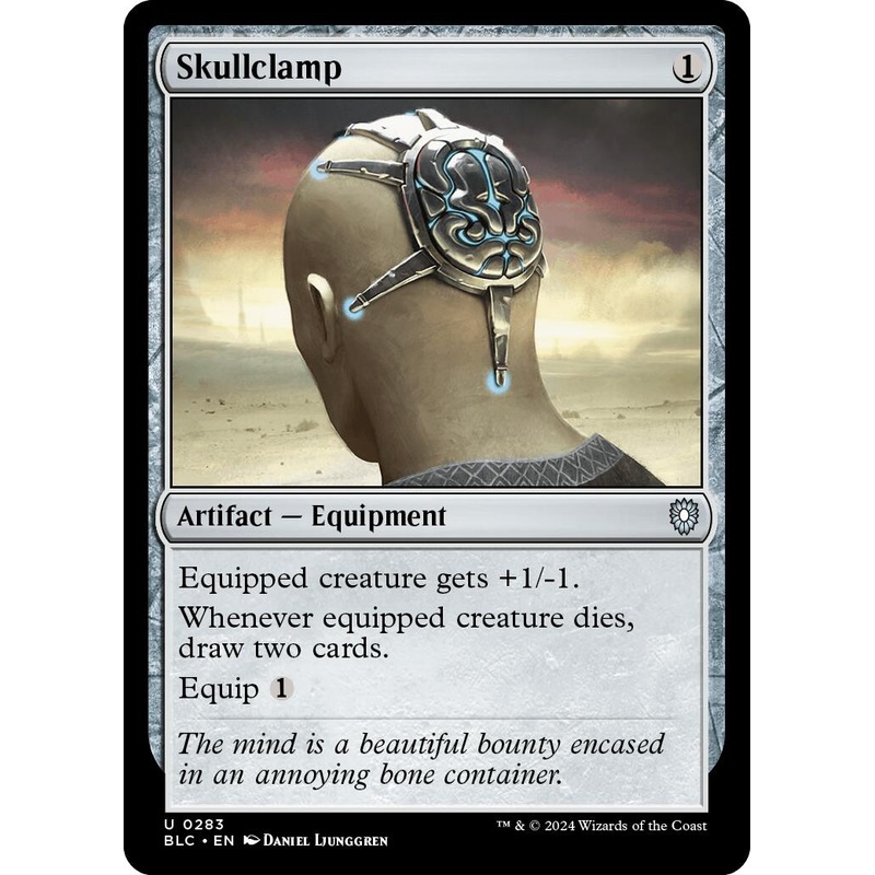 Skullclamp [Bloomburrow Commander]