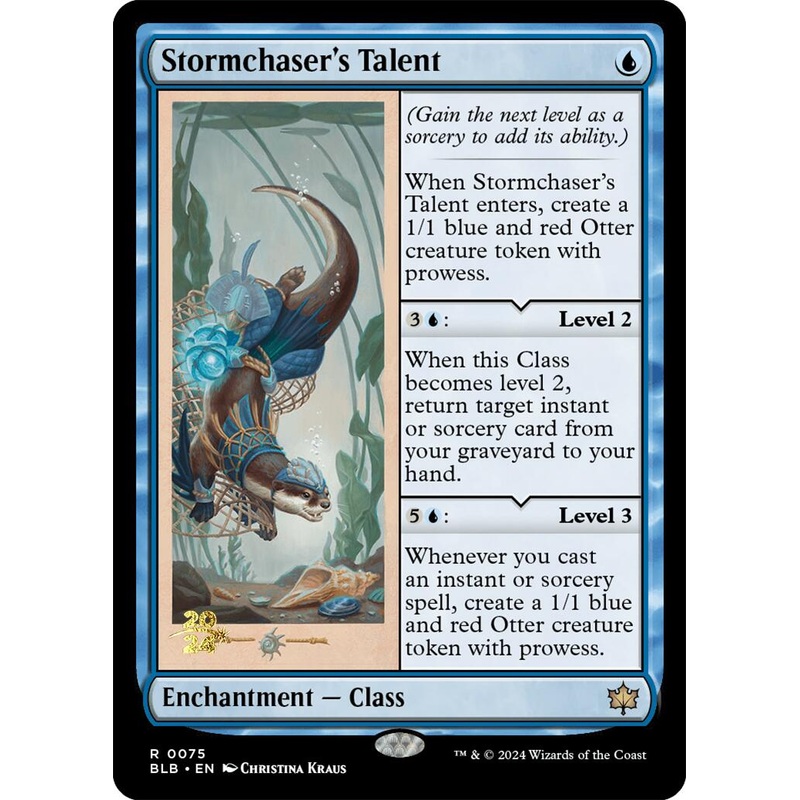 Stormchaser's Talent [Bloomburrow Prerelease Promos]
