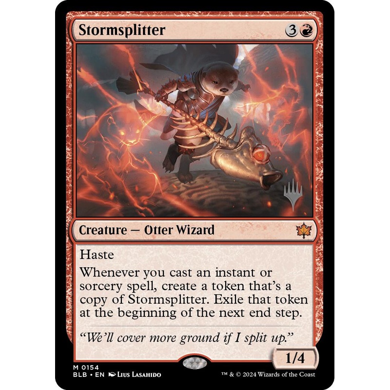 Stormsplitter (Promo Pack) [Bloomburrow Promos]