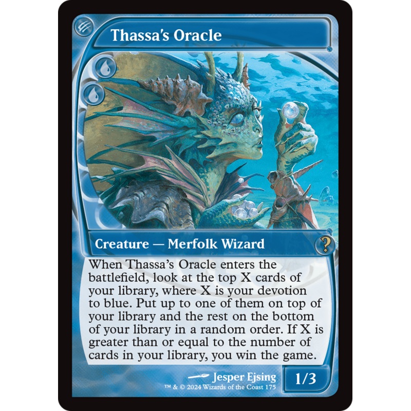 Thassa's Oracle (Future Sight) [Mystery Booster 2]