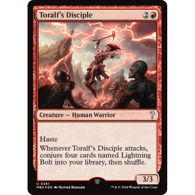 Toralf's Disciple [Mystery Booster 2]