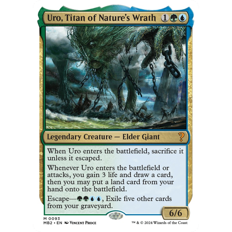 Uro, Titan of Nature's Wrath [Mystery Booster 2]
