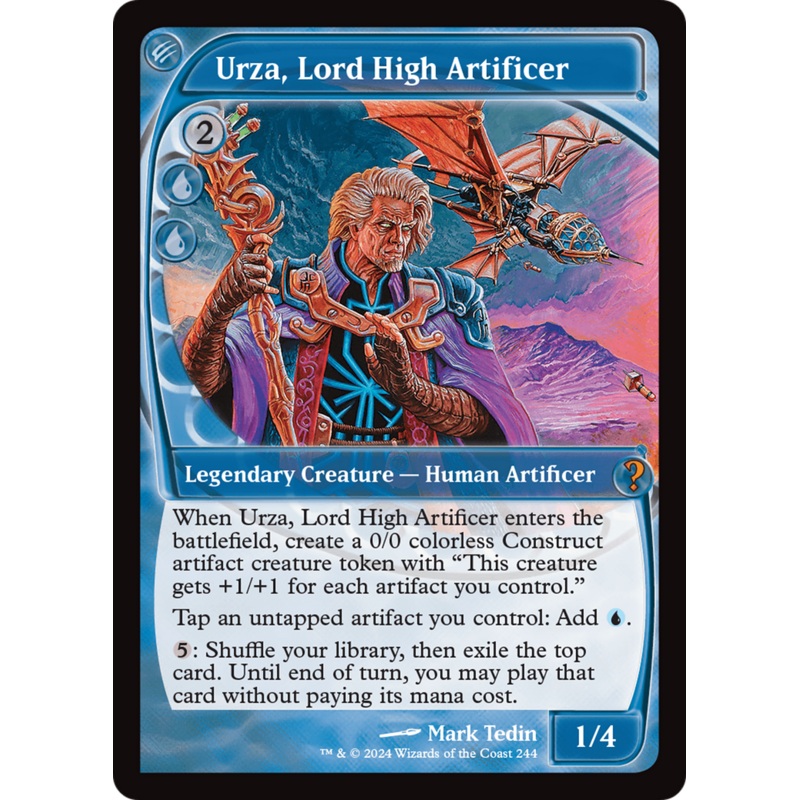 Urza, Lord High Artificer (Future Sight) [Mystery Booster 2]