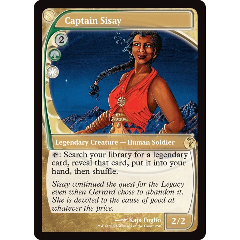 Captain Sisay (Future Sight) [Mystery Booster 2]