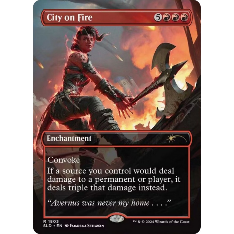 City on Fire [Secret Lair Drop Series]