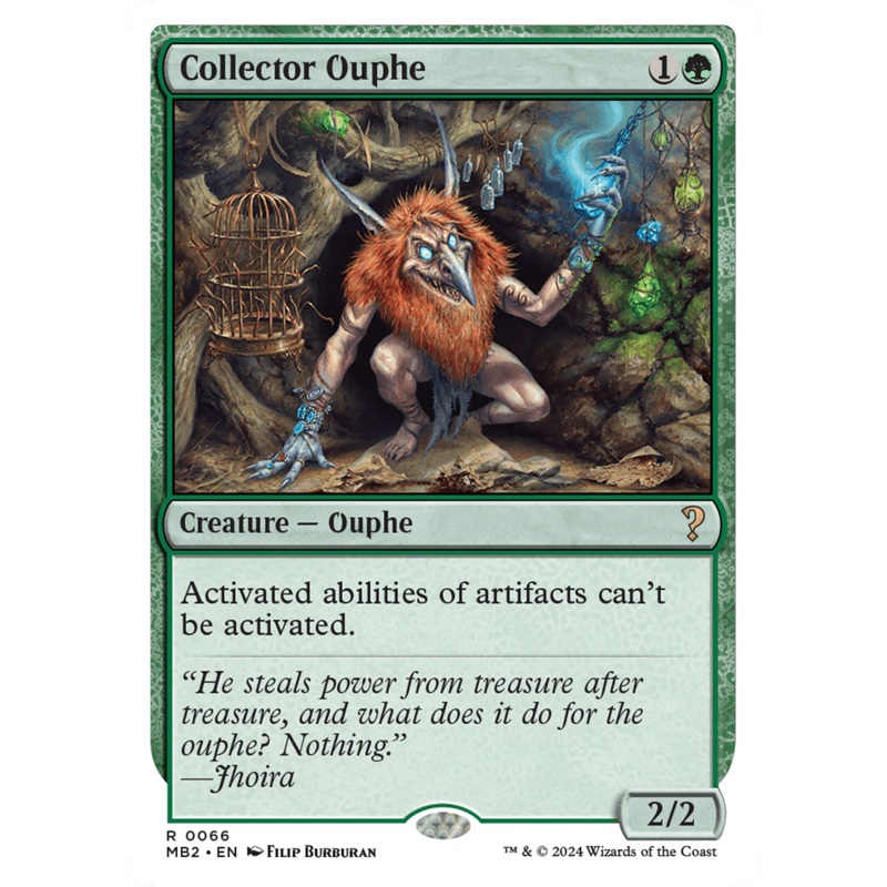 Collector Ouphe (White Border) [Mystery Booster 2]