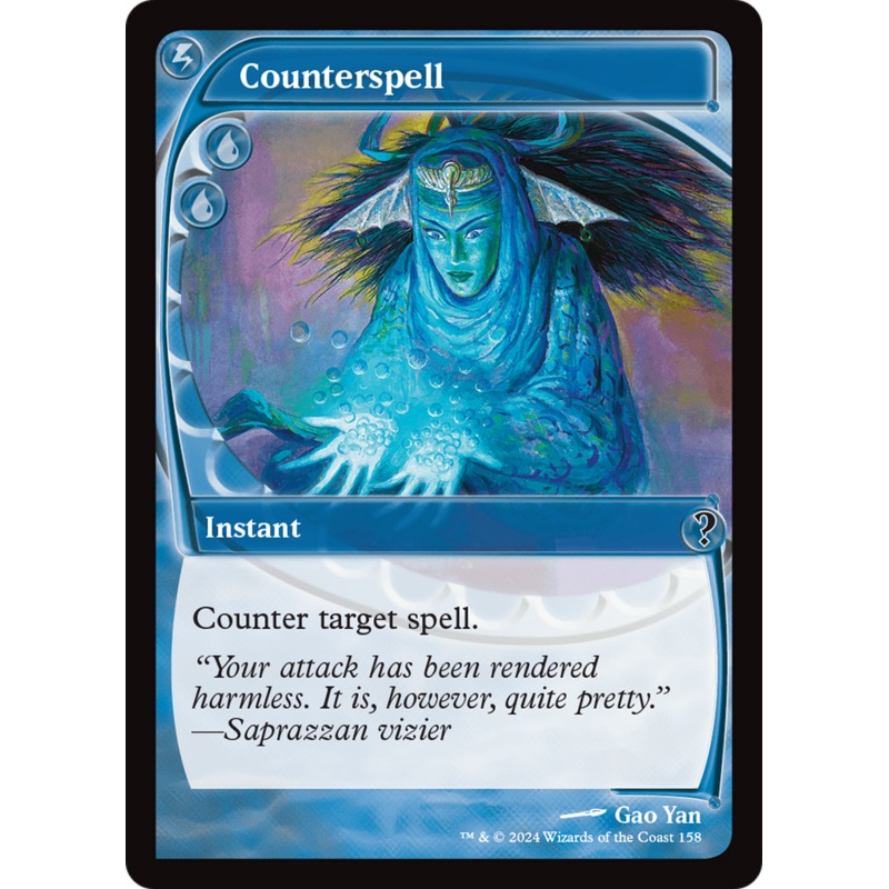 Counterspell (Future Sight) [Mystery Booster 2]