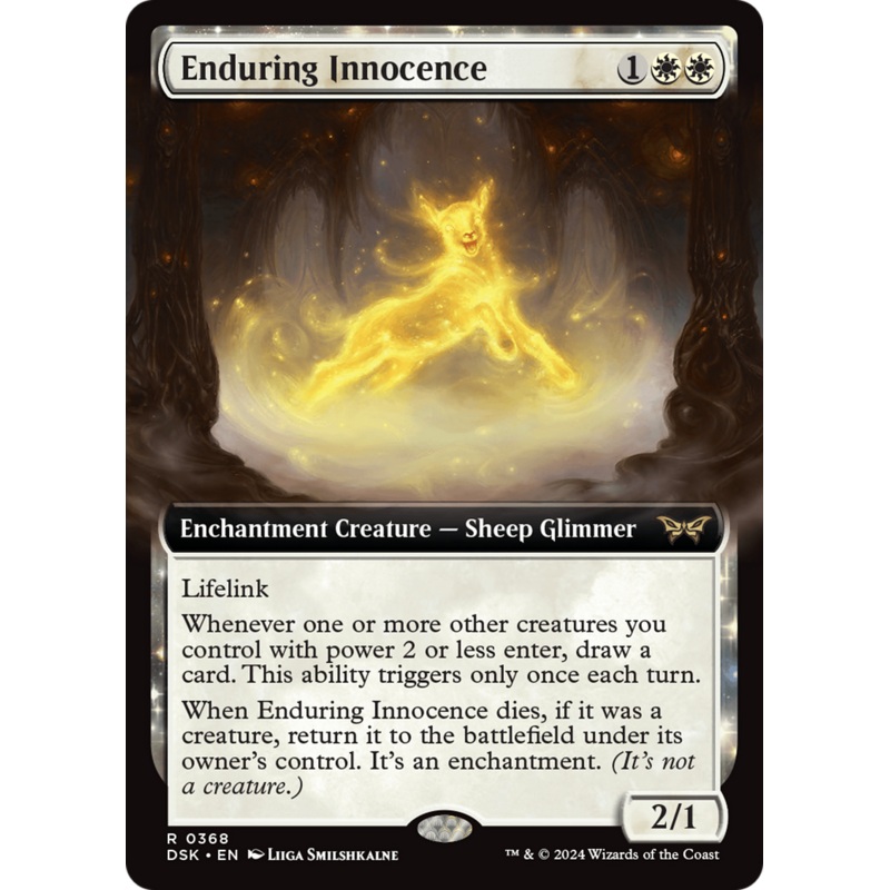Enduring Innocence (Extended Art) [Duskmourn: House of Horror]