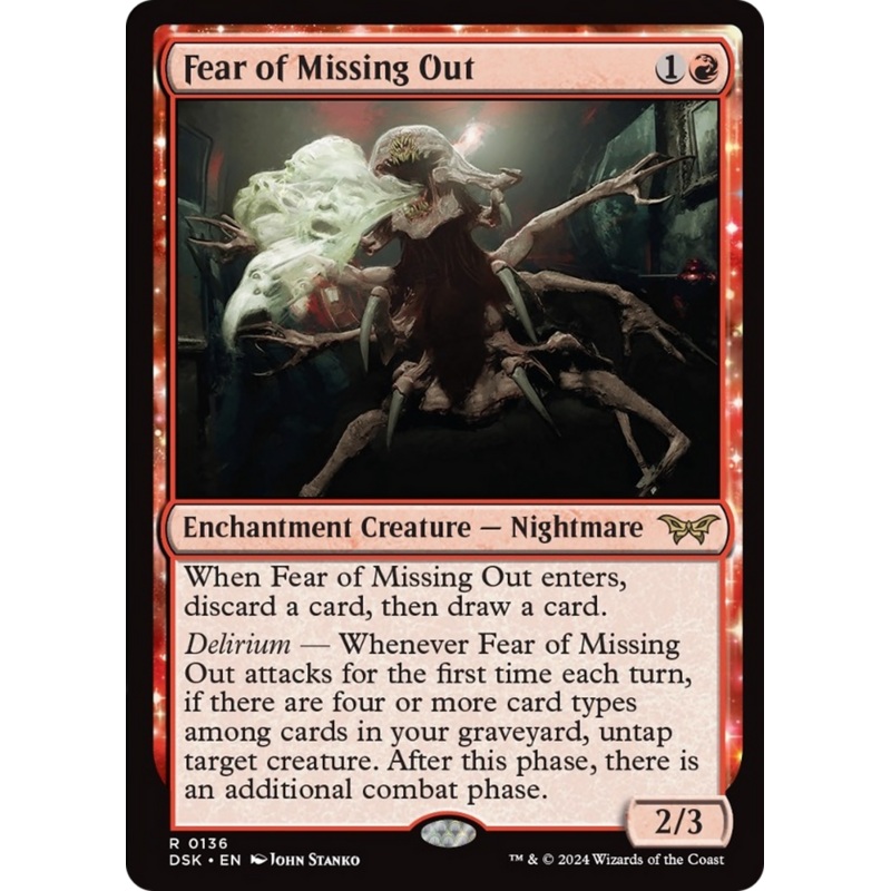 Fear of Missing Out [Duskmourn: House of Horror]