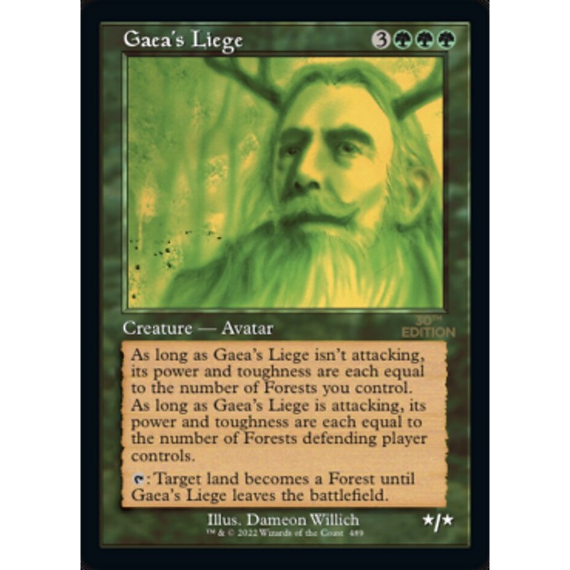 Gaea's Liege (Retro) [30th Anniversary Edition]