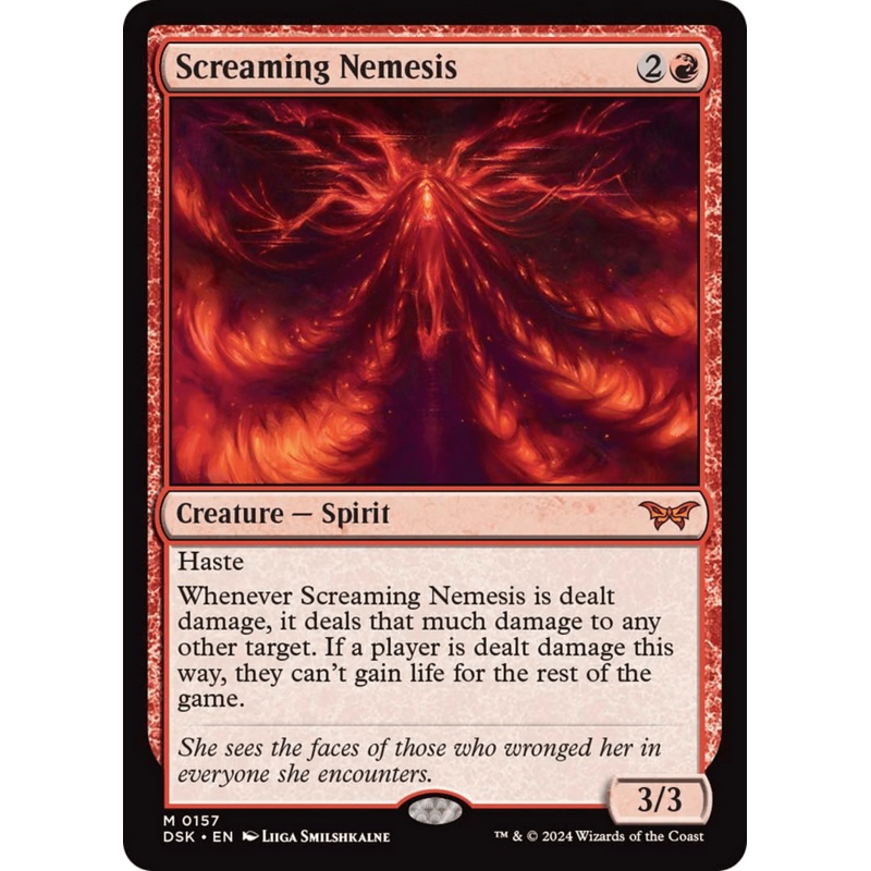 Screaming Nemesis [Duskmourn: House of Horror]