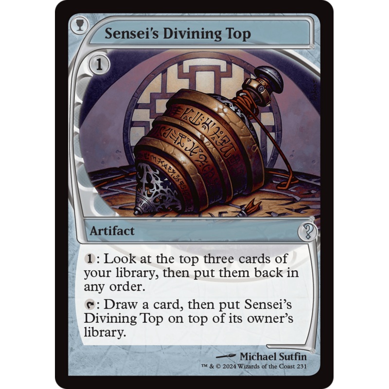 Sensei's Divining Top (Future Sight) [Mystery Booster 2]