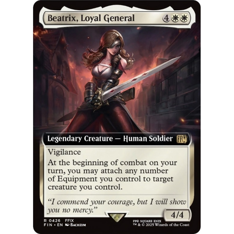 Beatrix, Loyal General (Extended Art) [FINAL FANTASY]