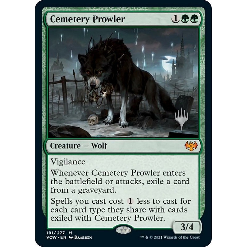 Cemetery Prowler (Promo Pack) [Aetherdrift Promos]