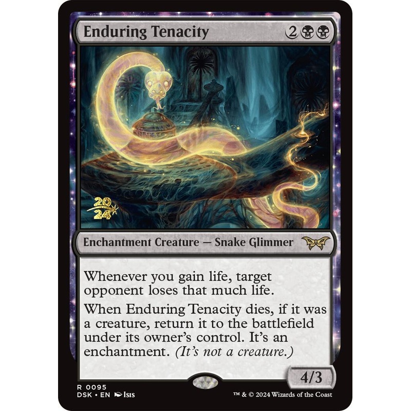 Enduring Tenacity [Duskmourn: House of Horror Prerelease Promos]