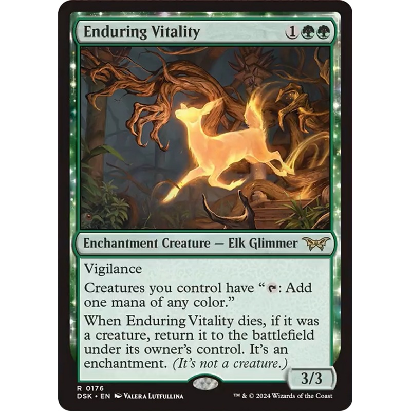Enduring Vitality [Duskmourn: House of Horror]