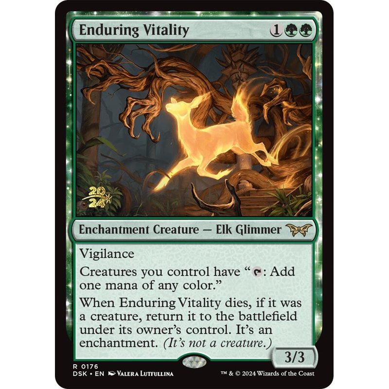Enduring Vitality [Duskmourn: House of Horror Prerelease Promos]