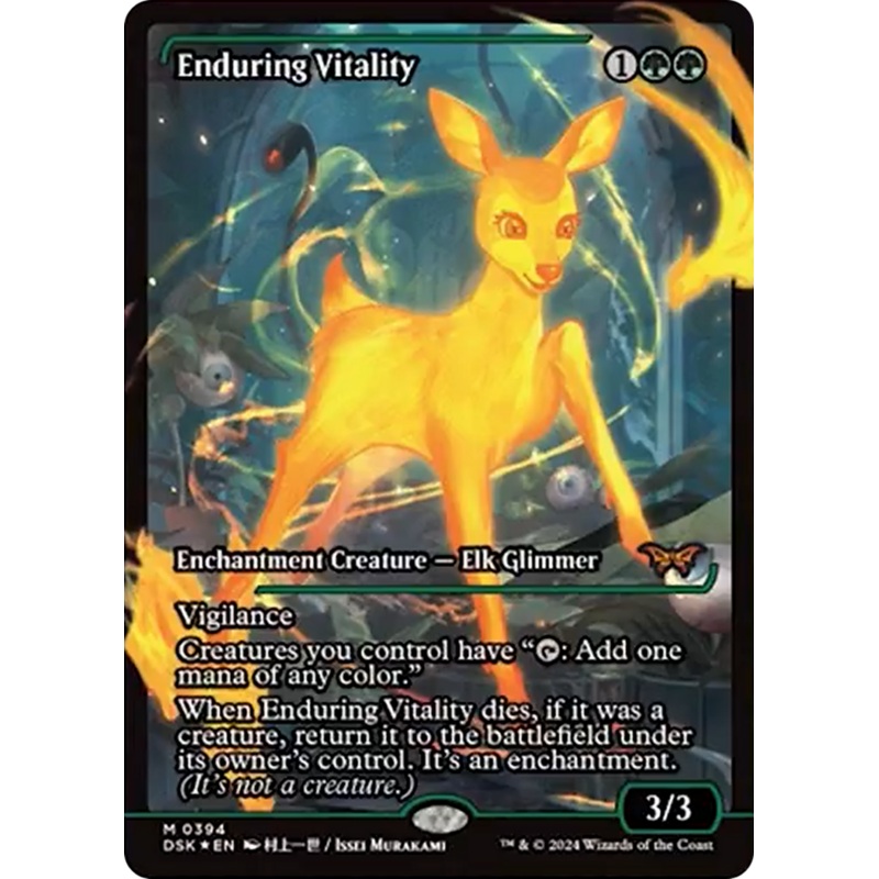 Enduring Vitality (Japan Showcase) [Duskmourn: House of Horror]