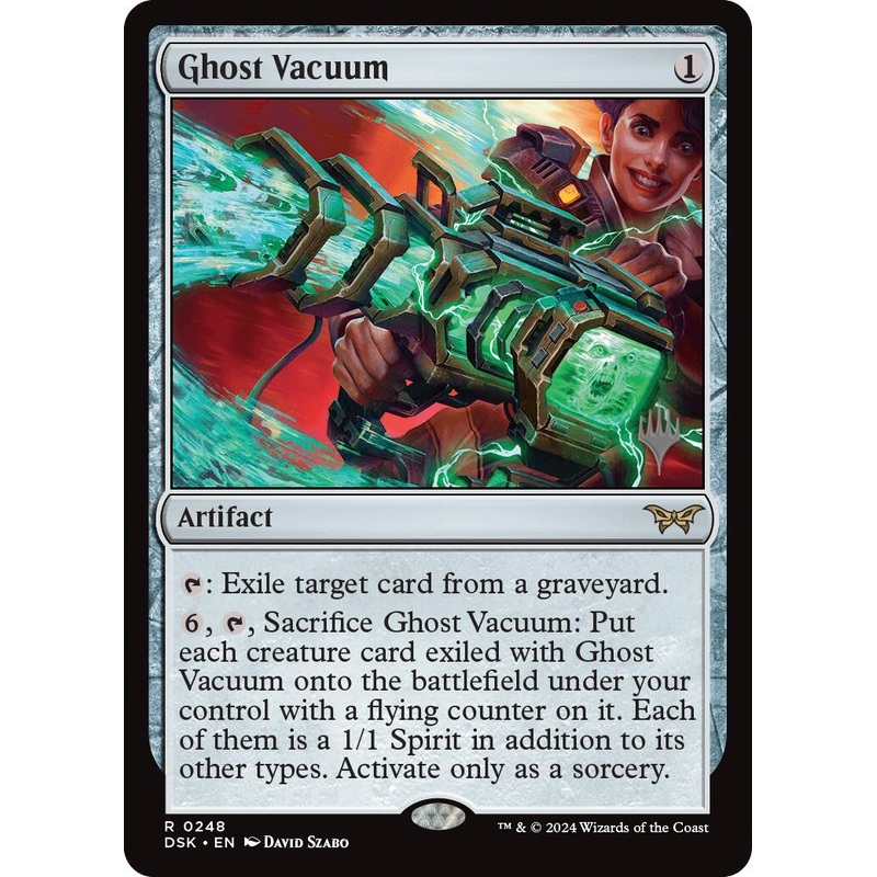 Ghost Vacuum (Promo Pack) [Duskmourn: House of Horror Promos]