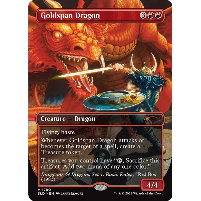 Goldspan Dragon [Secret Lair Drop Series]