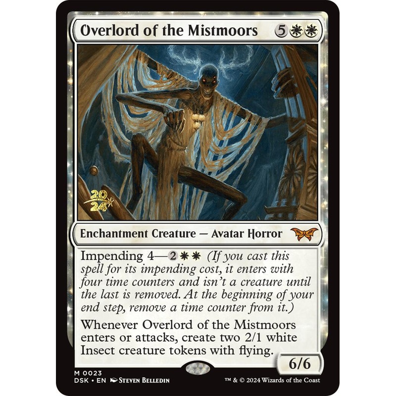 Overlord of the Mistmoors [Duskmourn: House of Horror Prerelease Promos]