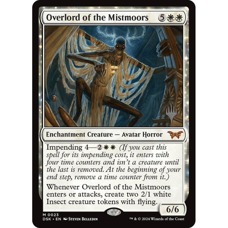 Overlord of the Mistmoors (Promo Pack) [Duskmourn: House of Horror Promos]