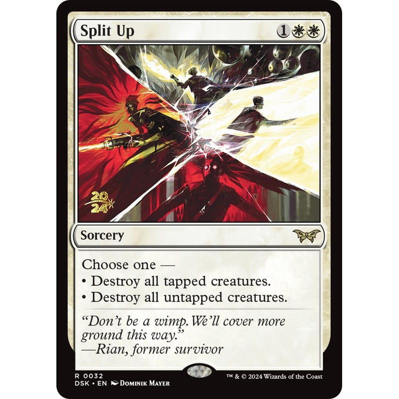 Split Up [Duskmourn: House of Horror Prerelease Promos]