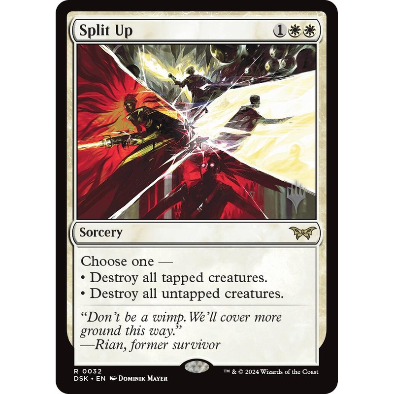 Split Up (Promo Pack) [Duskmourn: House of Horror Promos]