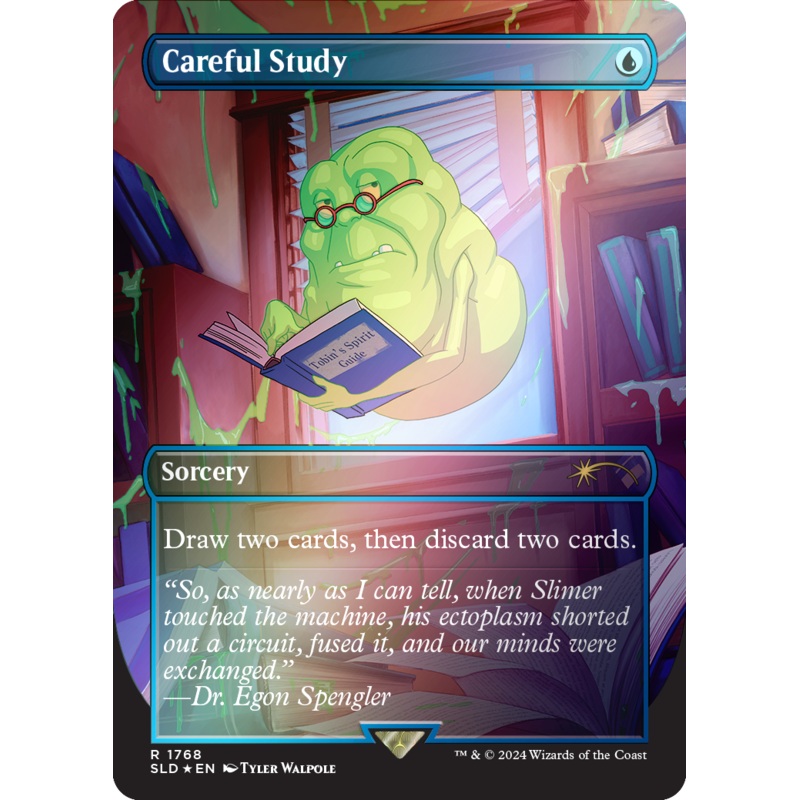 Careful Study (Rainbow Foil) [Secret Lair Drop Series]
