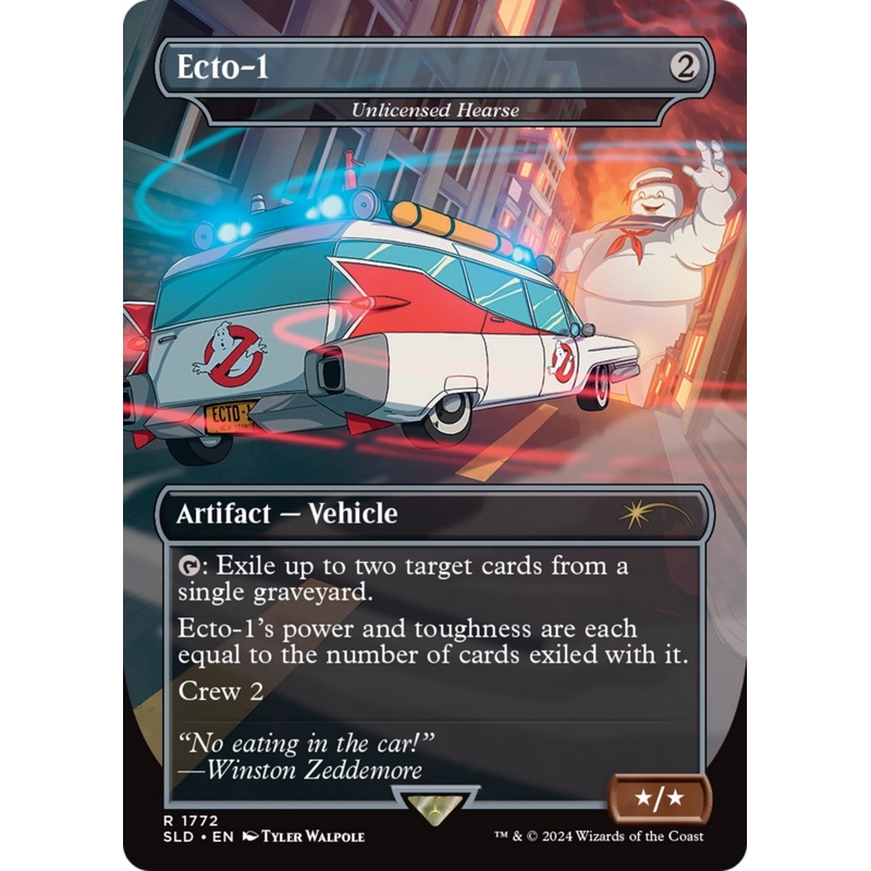 Ecto-1 - Unlicensed Hearse [Secret Lair Drop Series]