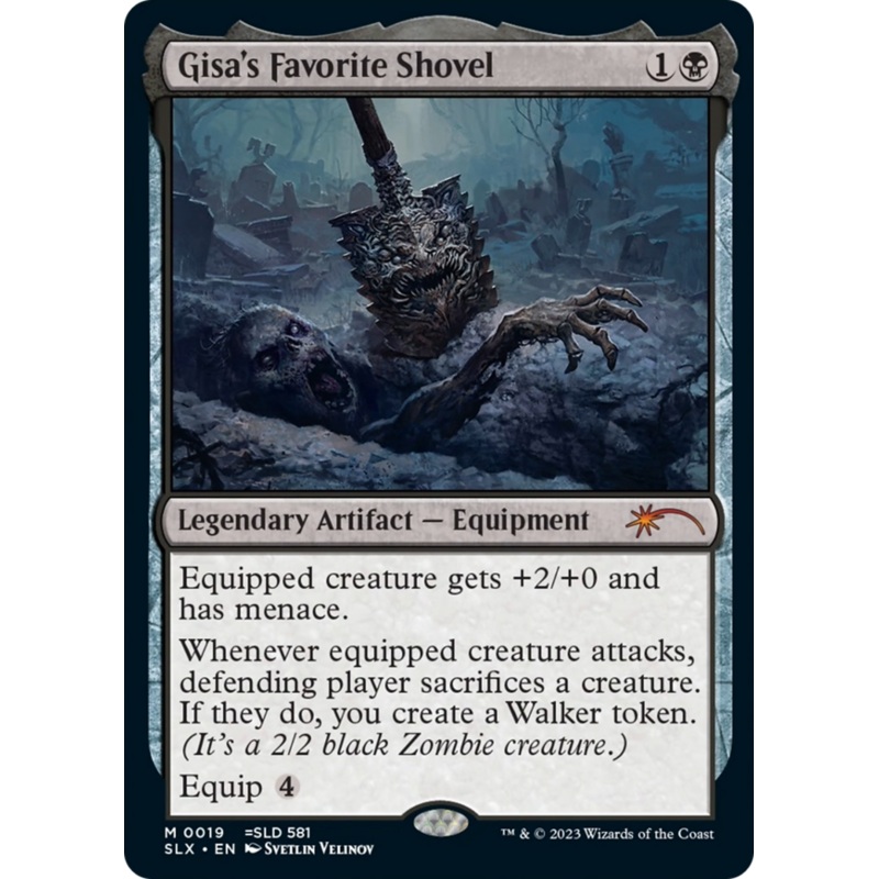 Gisa's Favorite Shovel [Secret Lair: Universes Within]