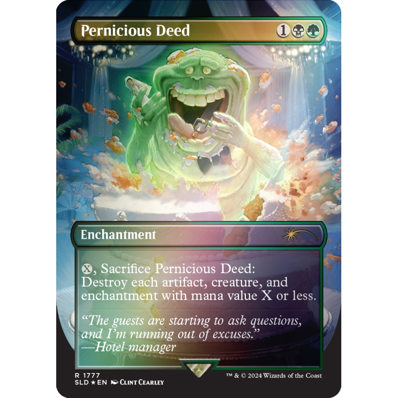Pernicious Deed (Rainbow Foil) [Secret Lair Drop Series]