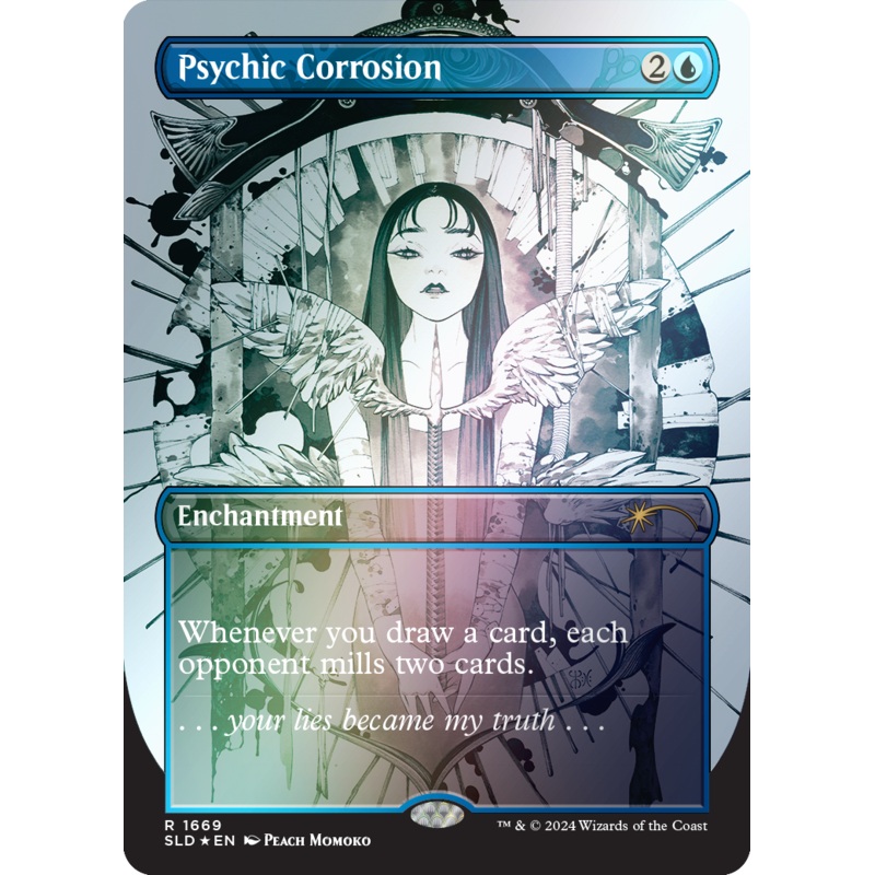 Psychic Corrosion (Rainbow Foil) [Secret Lair Drop Series]