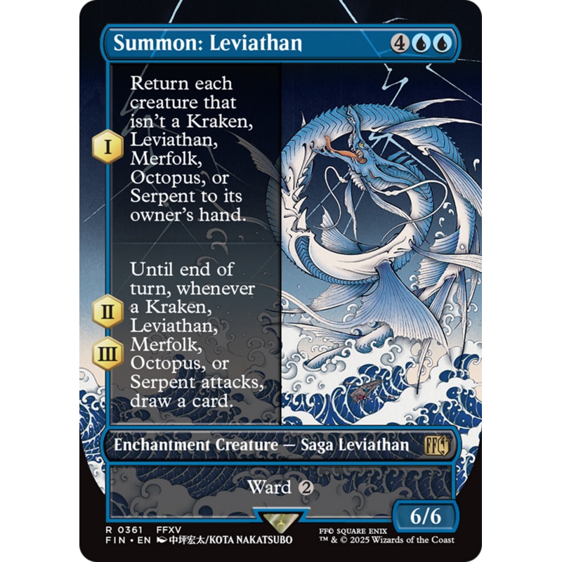 Summon: Leviathan (Borderless) [FINAL FANTASY]
