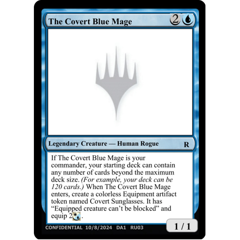 The Covert Blue Mage [Unknown Event]