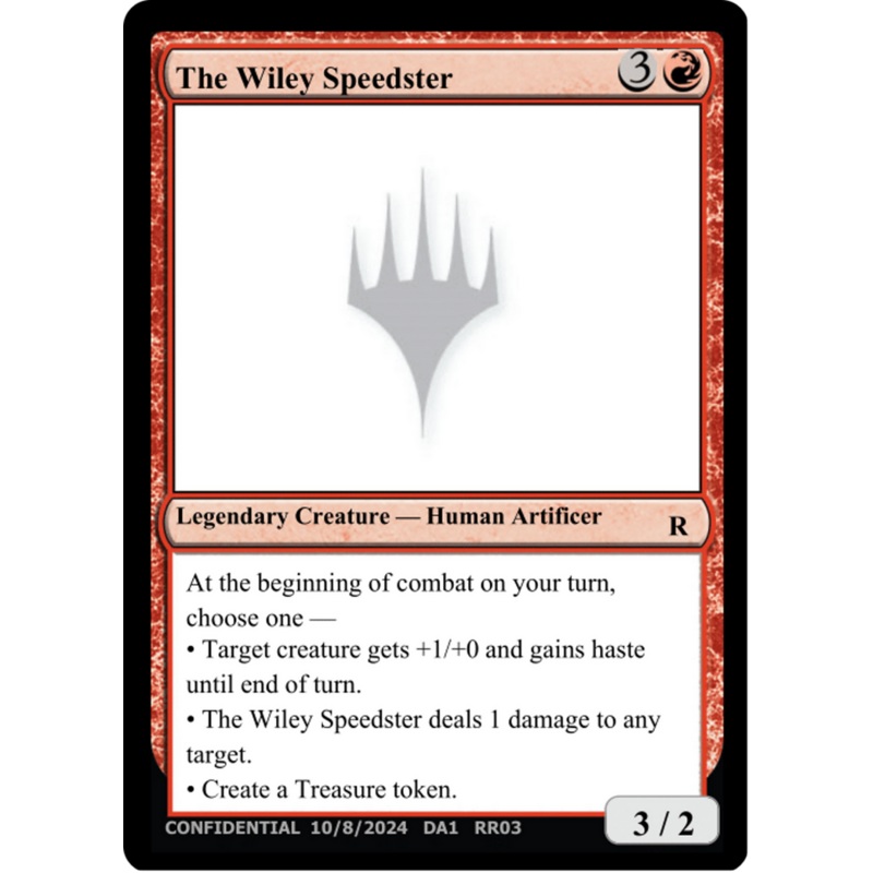 The Wiley Speedster [Unknown Event]