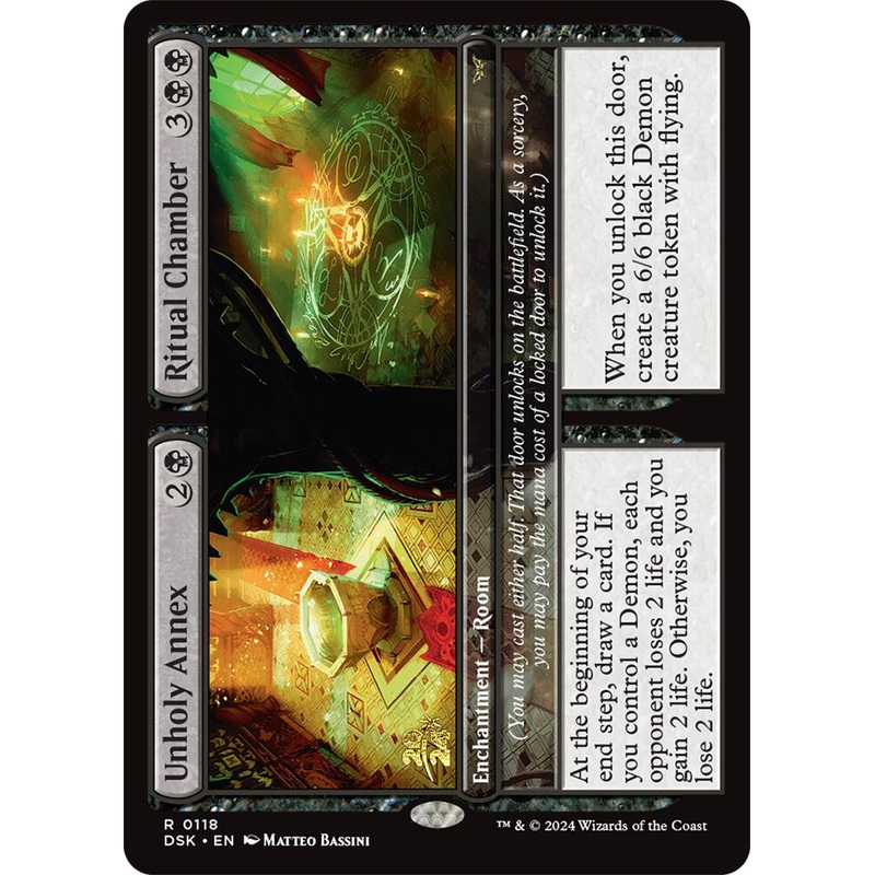 Unholy Annex // Ritual Chamber [Duskmourn: House of Horror Prerelease Promos]