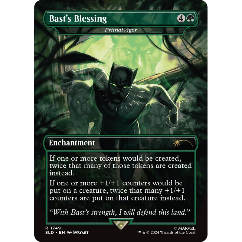 Bast's Blessing - Primal Vigor [Secret Lair Drop Series]