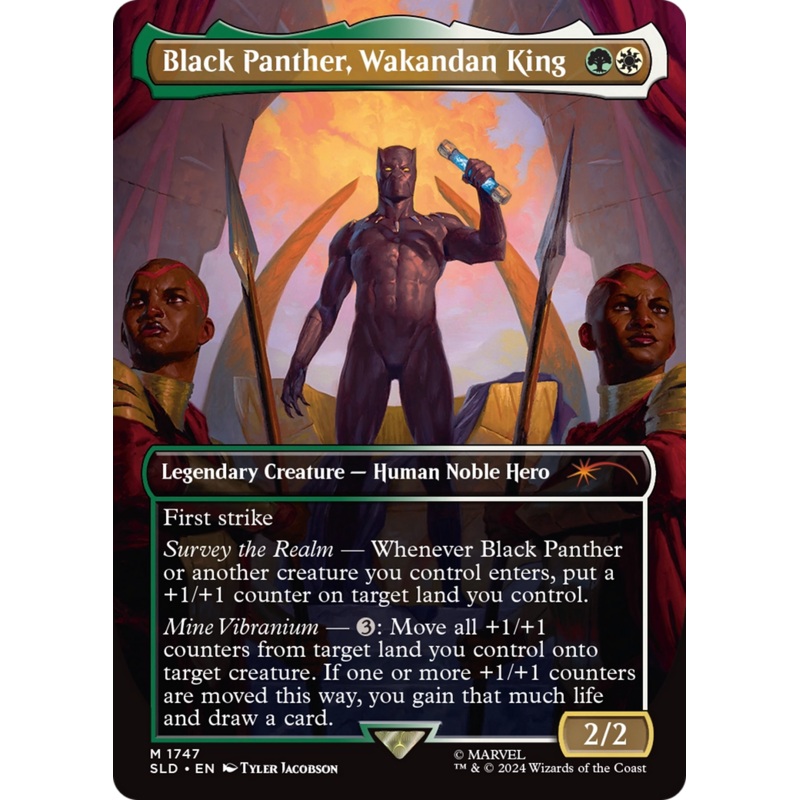 Black Panther, Wakandan King [Secret Lair Drop Series]