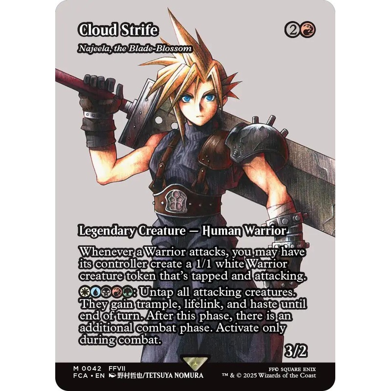 Cloud Strife - Najeela, the Blade-Blossom (Showcase) [FINAL FANTASY : Through the Ages]