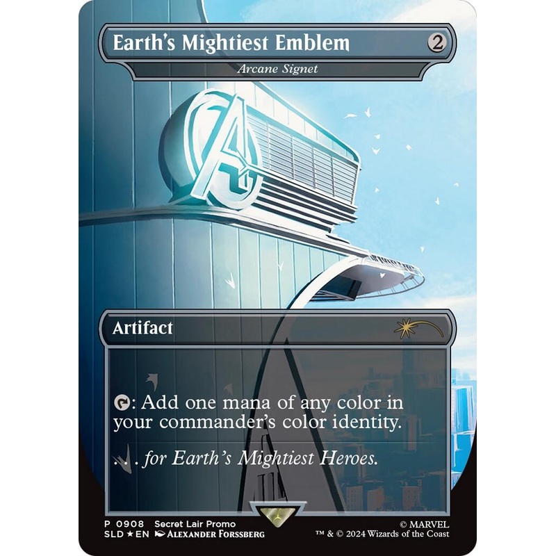 Earth's Mightiest Emblem - Arcane Signet [Secret Lair Drop Series]