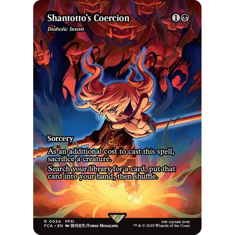 Shantotto's Coercion - Diabolic Intent (Showcase) [FINAL FANTASY : Through the Ages]