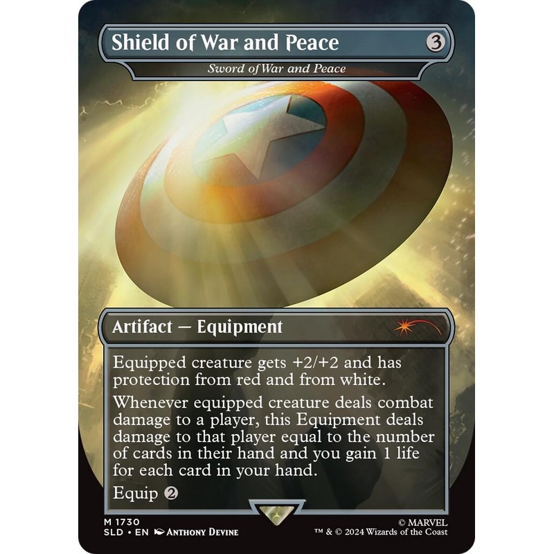 Shield of War and Peace - Sword of War and Peace [Secret Lair Drop Series]