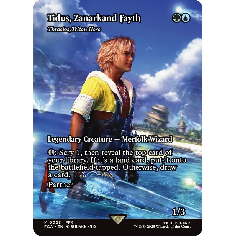 Tidus, Zanarkand Fayth - Thrasios, Triton Hero (Showcase) [FINAL FANTASY : Through the Ages]