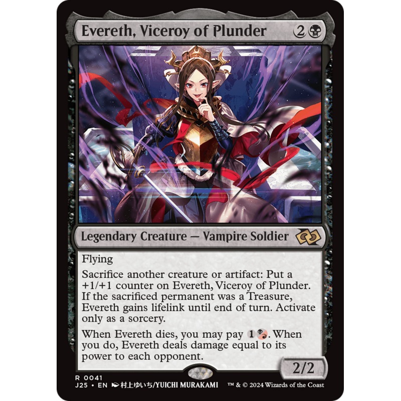 Evereth, Viceroy of Plunder (Anime) [Foundations Jumpstart]