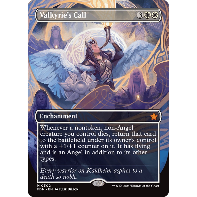 Valkyrie's Call (Borderless) [Foundations]