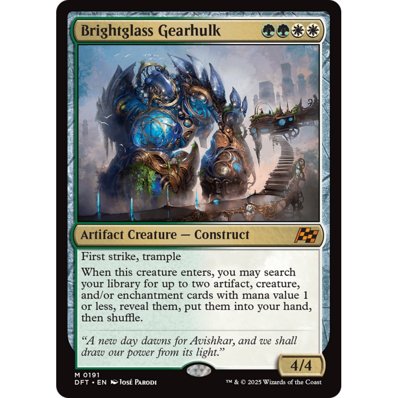 Brightglass Gearhulk [Aetherdrift]