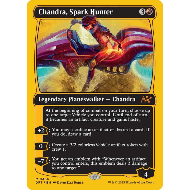 Chandra, Spark Hunter (First-Place Foil) [Aetherdrift]