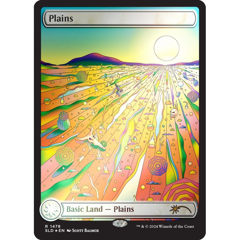 Plains (1478) (Rainbow Foil) [Secret Lair Drop Series]