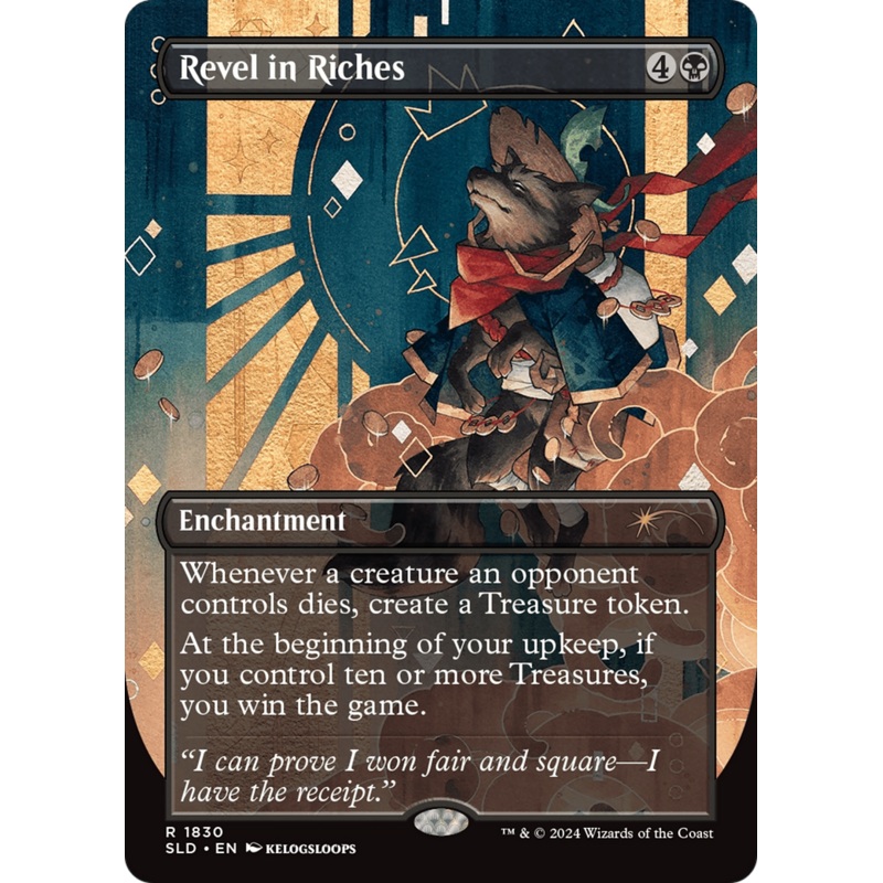 Revel in Riches (Rainbow Foil) [Secret Lair Drop Series]